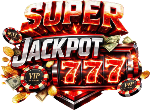 SuperJackpot777 Casino Logo - Dream Big, Win Real
